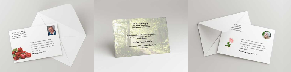 carte décès